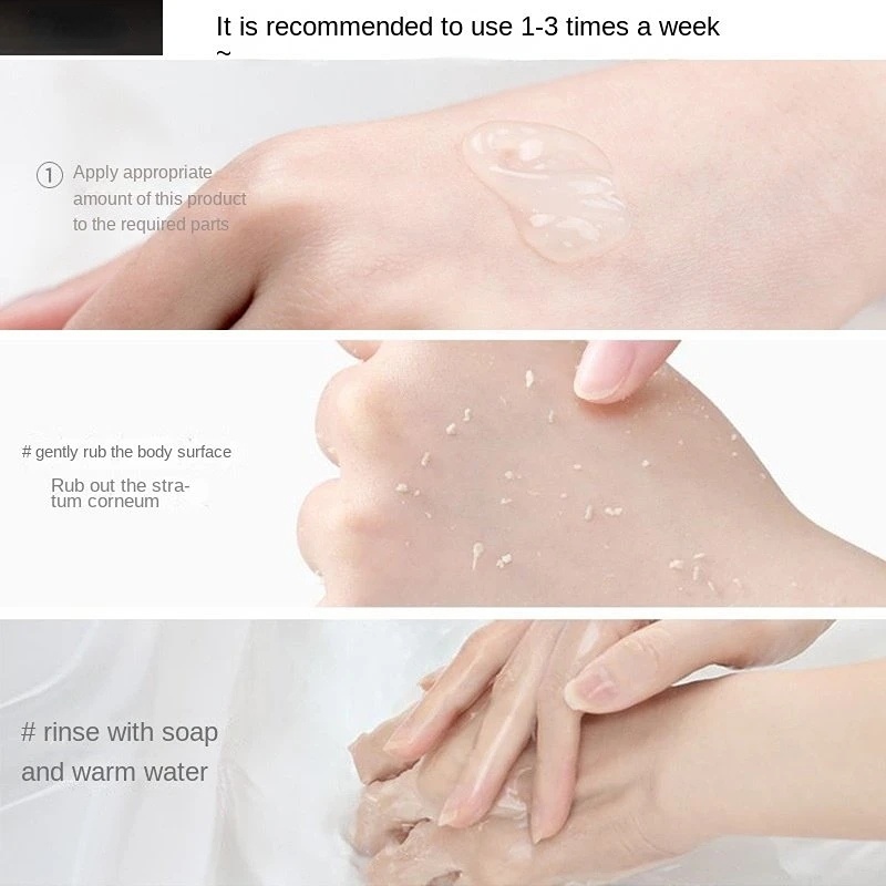 Product image ZENCOLOR Deep Cleansing Exfoliant Aloe Vera Exfoliating Gel  Facial Body Exfoliator Gel Improves Blackheads Acne Gel Facial Cleansing Products 8