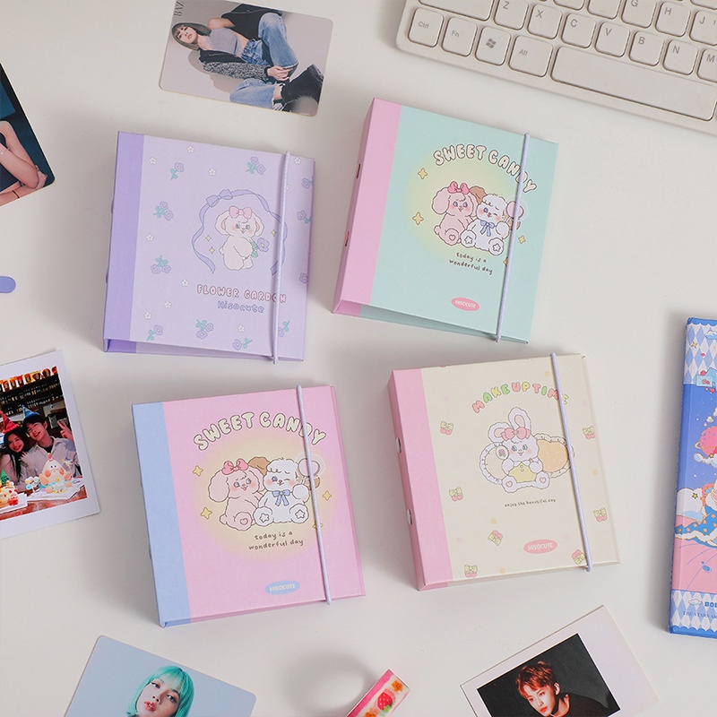 Album Shell Cover A8 Photo Storage Book Binder Card Collection Hard ...