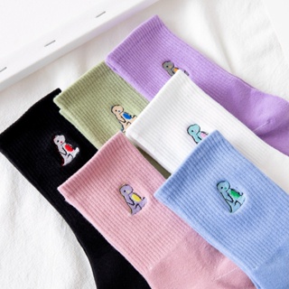 Cheap Unisex Surprise Mid Women Socks Harajuku Colorful Funny Socks Men  Cotton Cute Socks Size 35-42