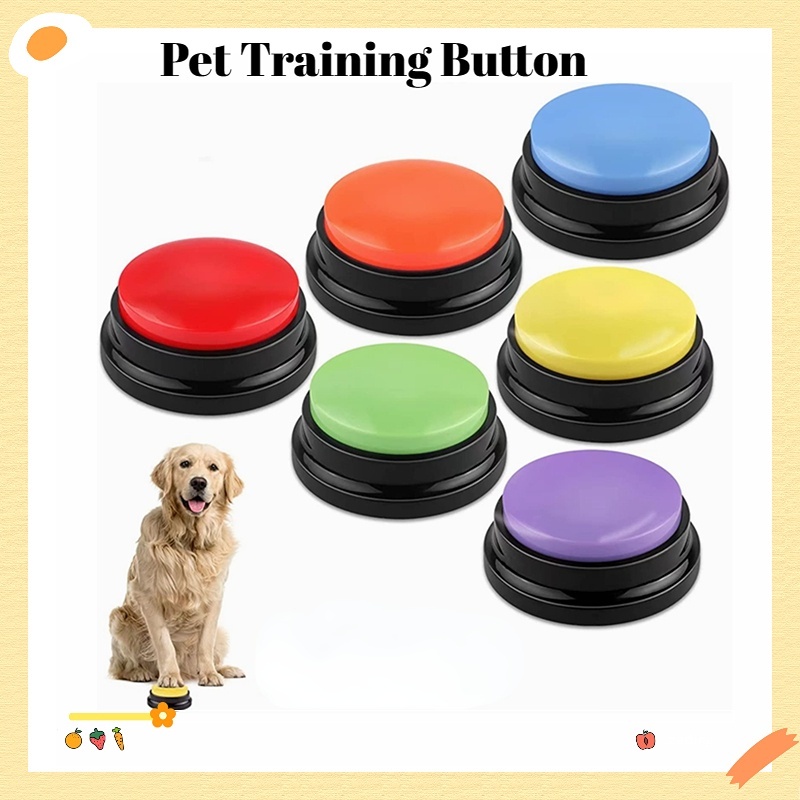 Ready Stock Dog Buttons for Communication Dog Talking Button Recordable