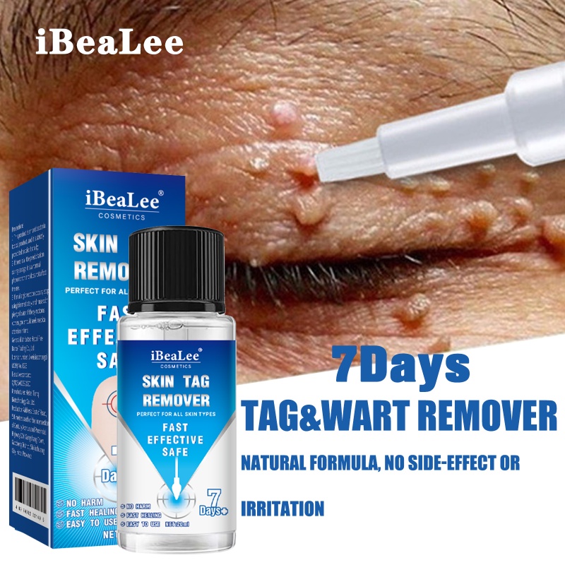IBeaLee Skin Wart Removal Serum Tab Removal Pen 7 Days Painless