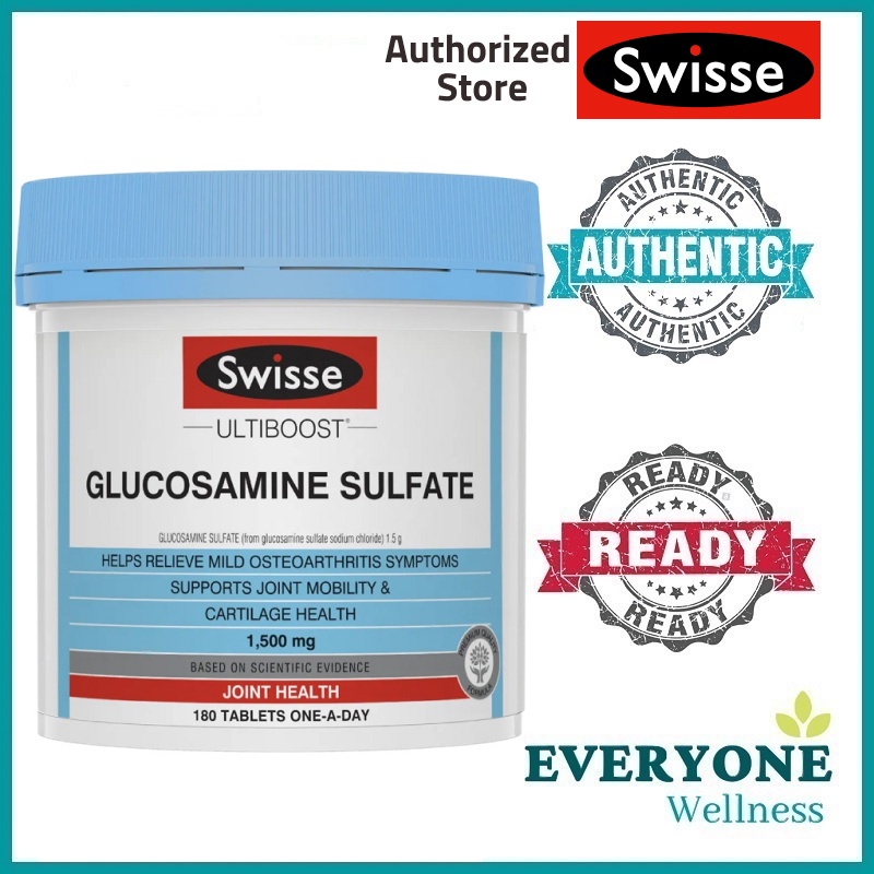 [Local Delivery] Swisse Glucosamine Sulfate 1,500 mg, 180 / 210 Tablets