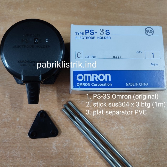 Ps 3S Omron Original Stick Electrode Sus 304 Water Level Complete Set