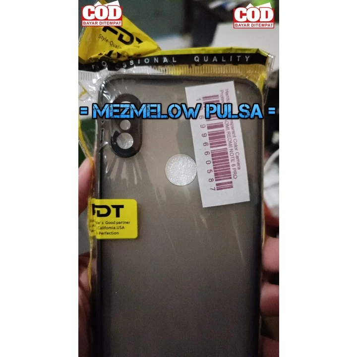 Case Transparant Pelindung Kamera Caseng Hard Case XIAOMI REDMI NOTE 6 PRO / REDMI NOTE 6