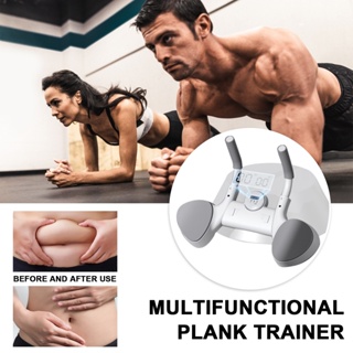Power Plank Red AB Trainer Foldable Abdominal Trainer for Men and