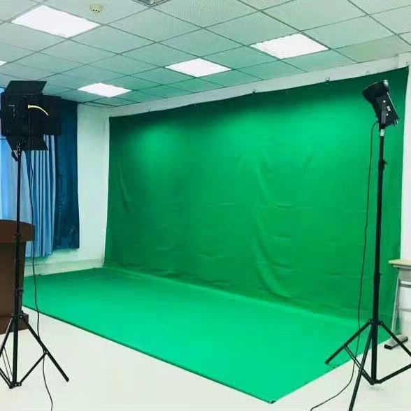 Video Background Fabric Shooting Photography Green Cloth Live Curtain