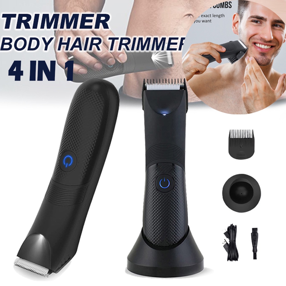 4 in 1 Men Shavers Hair Removal Razor Clipper Trimmer for The Groin ...