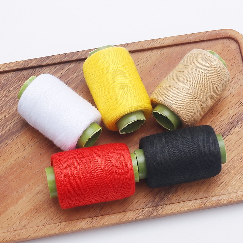 Braided Galaces Waxed Polyester flat threads for leather craft 1.2