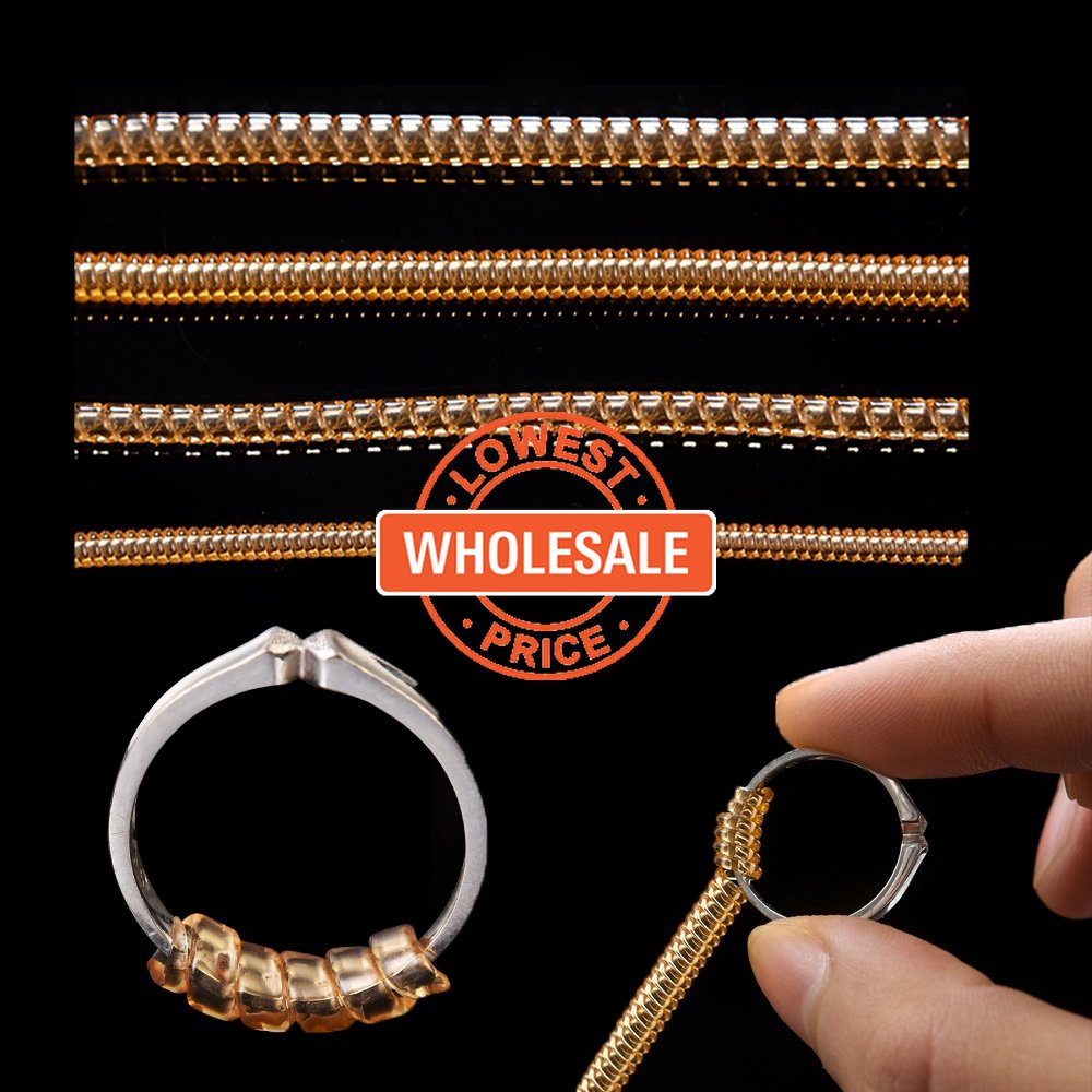 [Wholesale Price] [Featured]Spiral Ring Sizer Resizer Jewelry Guard ...