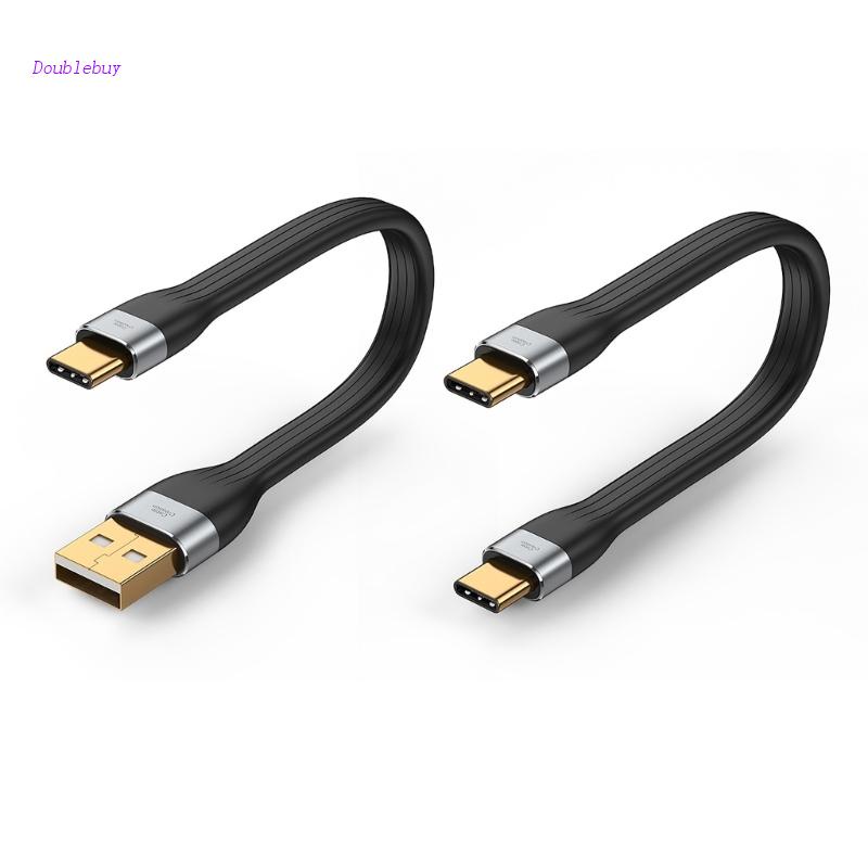 Doublebuy TypeC Data Cord Short TypeC to Type C/USB A Charging Cable Data Sync Line Shopee