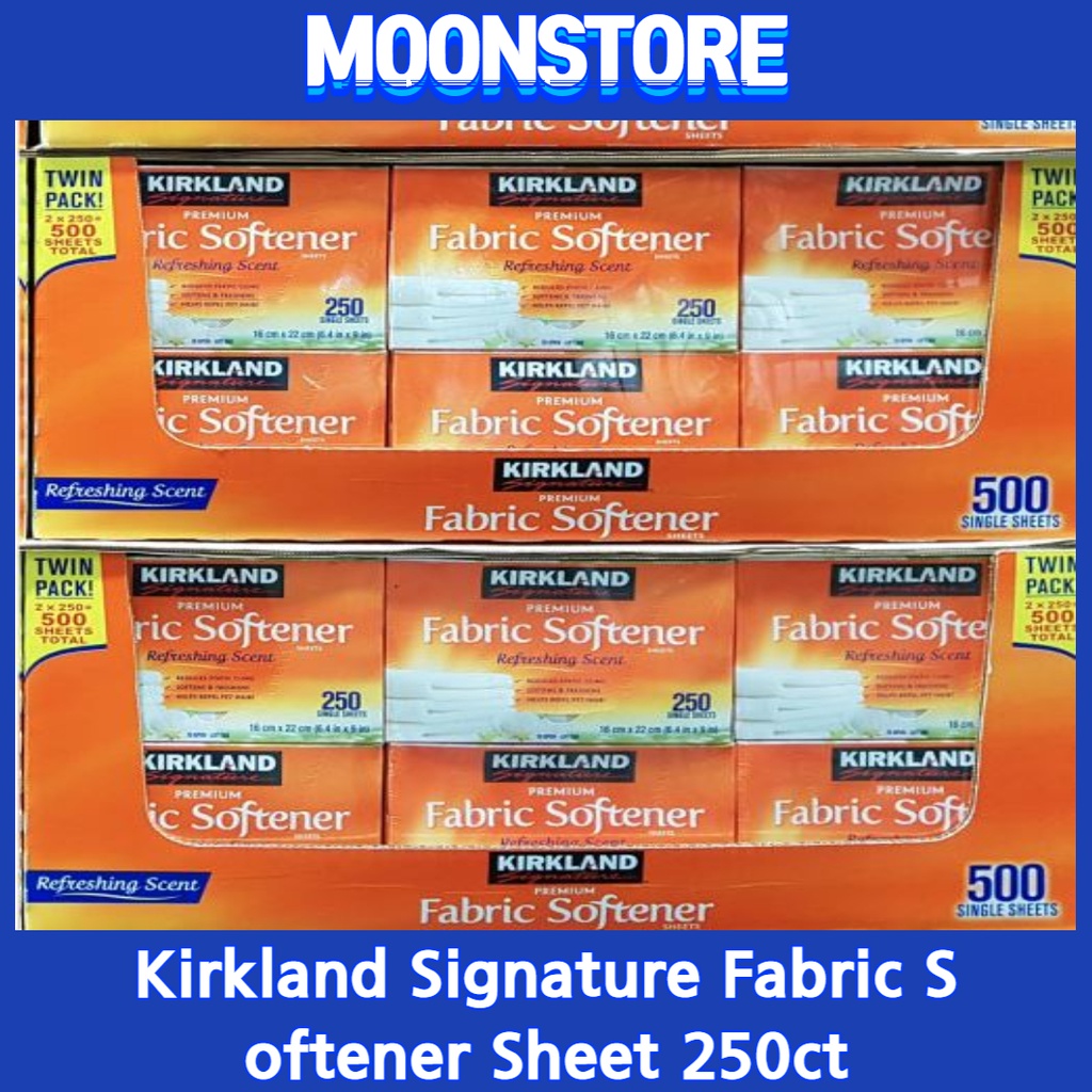 [KIRKLAND SIGNATURE] Kirkland Signature Fabric Softener Sheet 250ct X 2