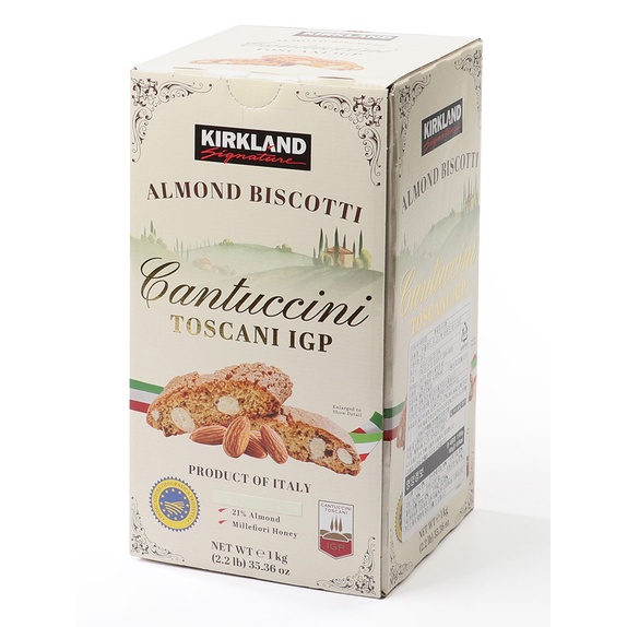 [KIRKLAND SIGNATURE]Almond Biscotti Italian Cookies 1kg Shopee Singapore