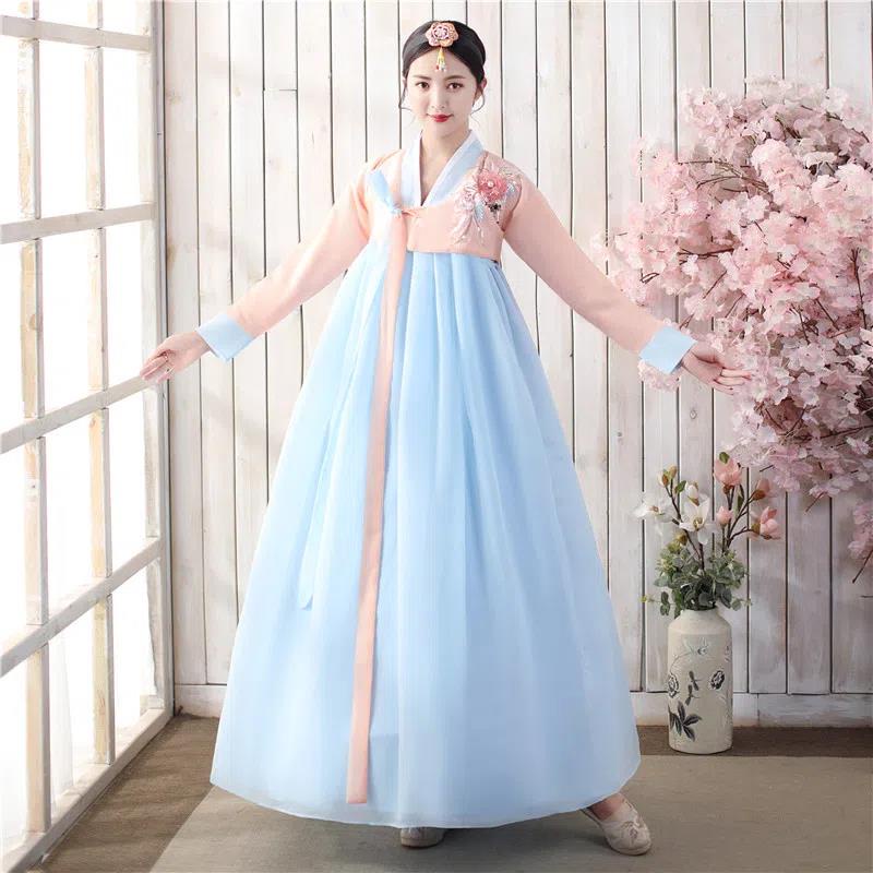 Hanbok, Long Dress Dress, One-Piece Life Palace Hanbok | Shopee Singapore