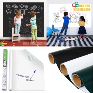 Whiteboard, Blackboard Removable Peel & Stick Wall Sticker