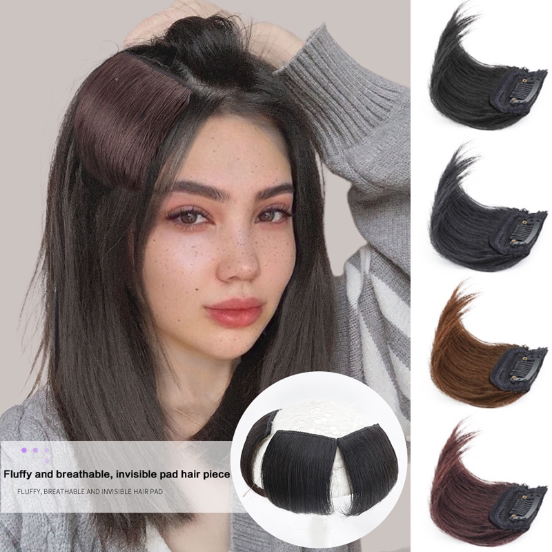 Real Hair Invisable Seamless Hair Pads Clip In One Piece Hair Extension