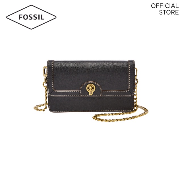 Fossil Ainsley Black Crossbody Bag SHB3152001 Shopee Singapore