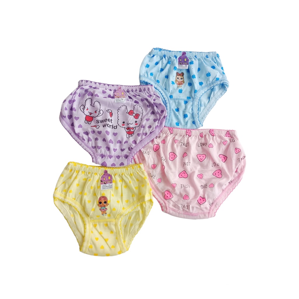 Panties Toddler Girls Girls Girls Early Childhood Kindergarten