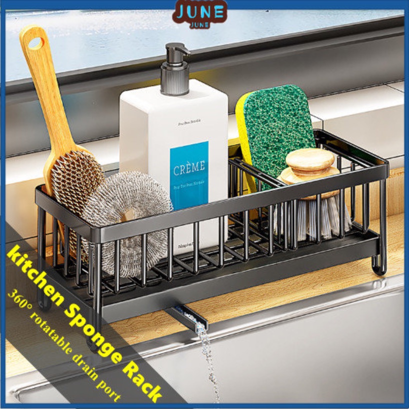 304 Stainless Steel Kitchen Sink Rack Rustproof Durable Sponge Drainer