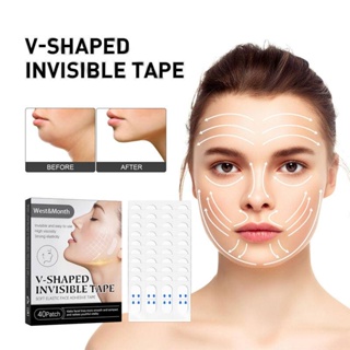 Face Lift Tape, Face Tape Lifting Invisible Waterproof, Makeup Neck Tape  Instant Face Eye Lift Facelift Tape For Jowls Double  Chin,1.58''x0.51'',120pc