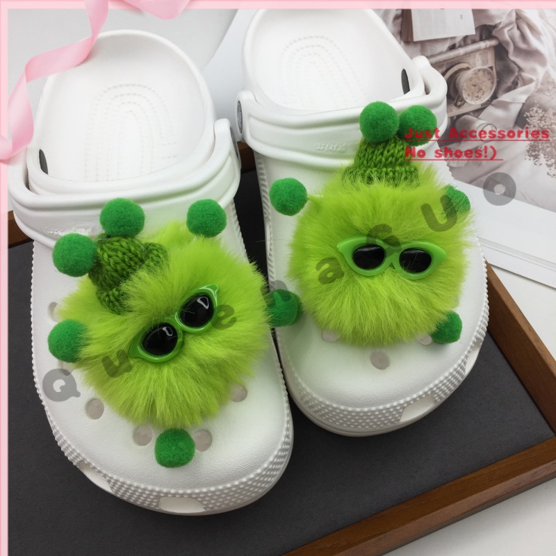 Plush elf ball shoe buckle Series、croc jibbitz（NO SHOES）/crocs