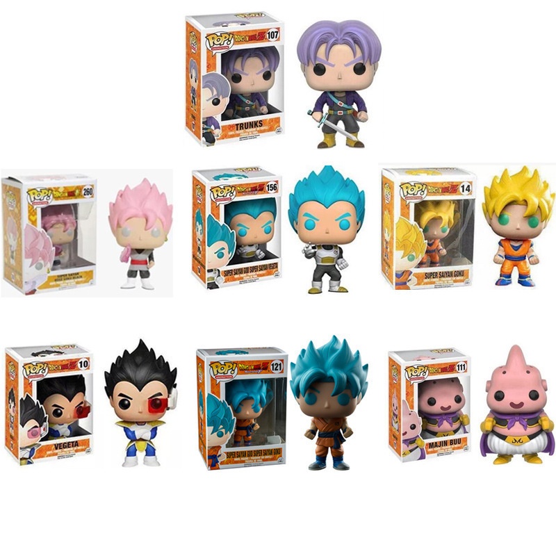 Funko Pop Animation Dragon Ball Z Goku Vegeta Master Roshi Piccolo ...