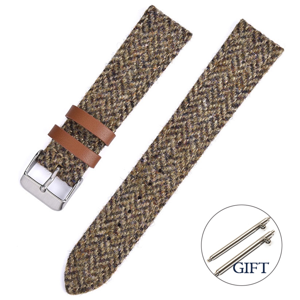 Harris tweed watch strap sale