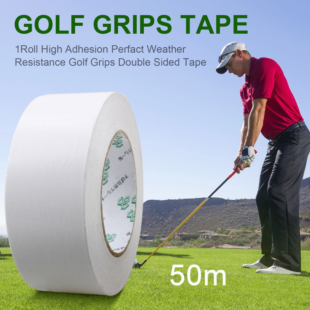 50M Double Sided Golf Grip Tape For Golf Grip Installation Golf Putter