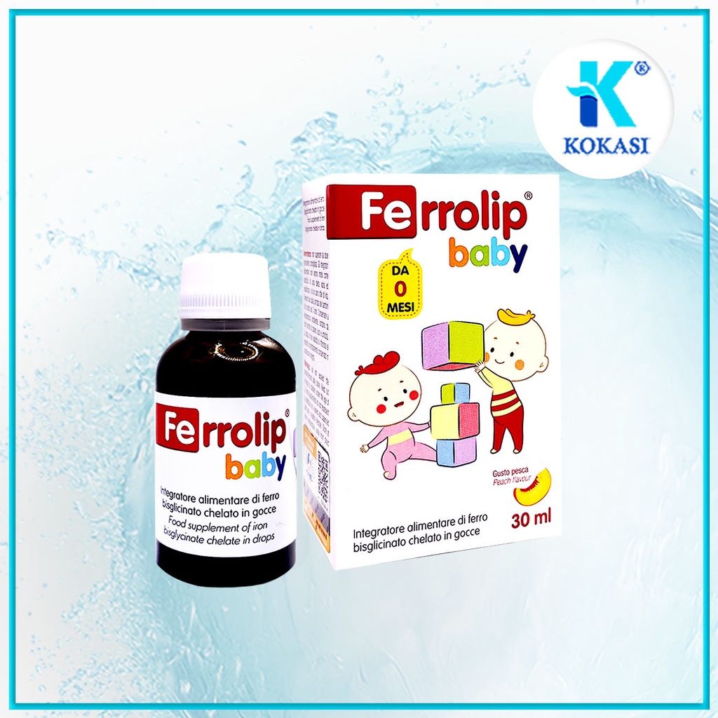 Ferrolip BABY Iron Supplement For The Body, Support To Create Red