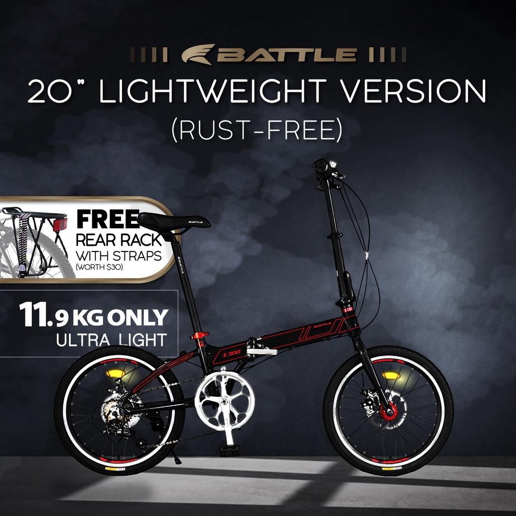 battle folding bike