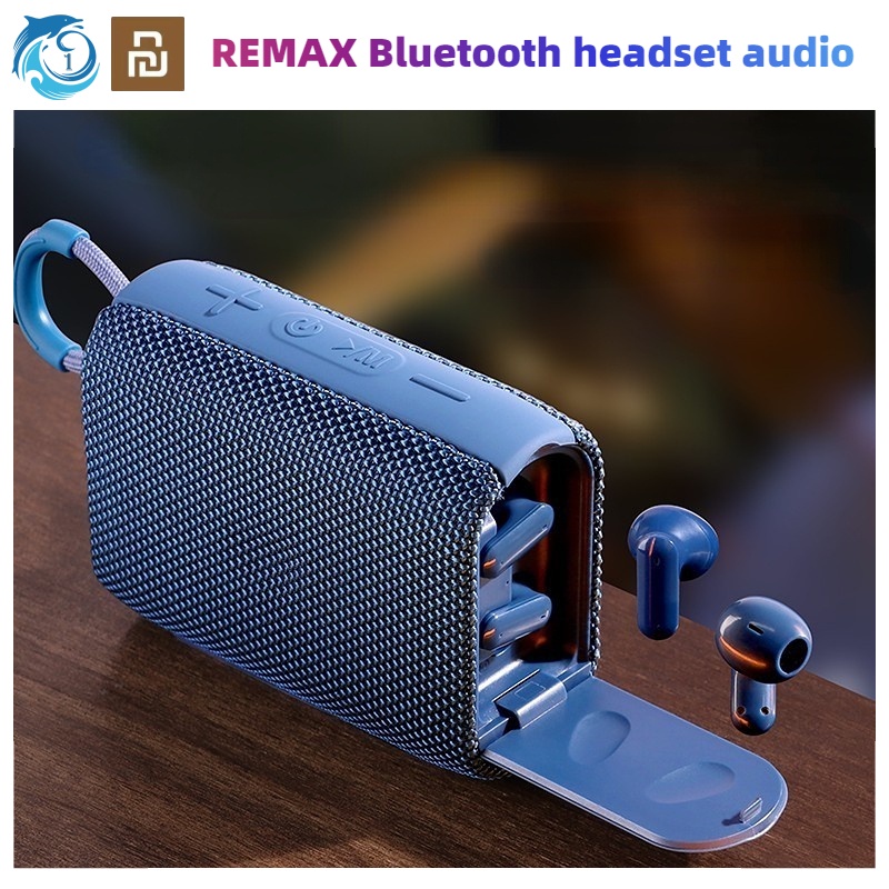 Xiaomi Youpin REMAX Bluetooth Headset Speaker 2 In 1 RB-M17 Portable ...