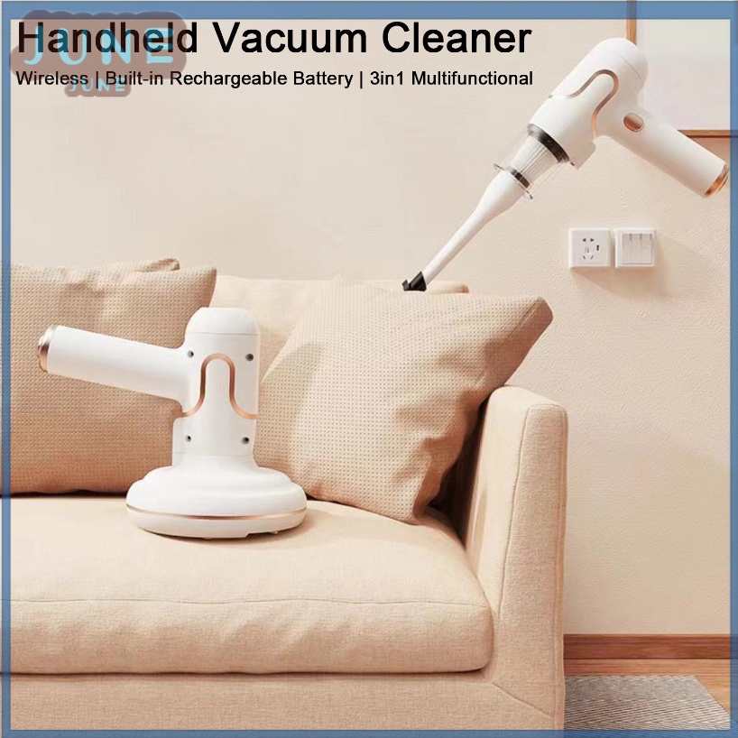 3 In 1 Dust Mite Vacuum Cleaner 7500pa UV Disinfection Cordless Dust