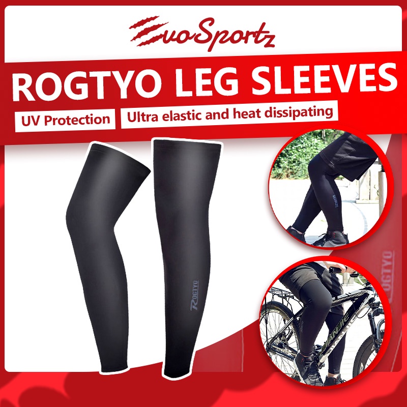 Rogtyo Leg Sleeves Sun Protection Outdoor Cooling Leg Cover Shopee