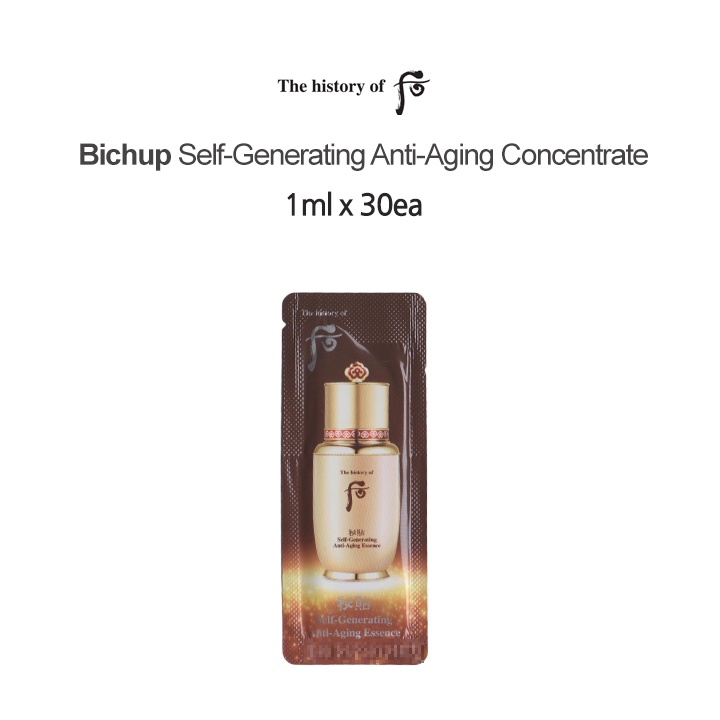 The history of Whoo Bichup Self-Generating Anti-Aging Concentrate 1ml x ...