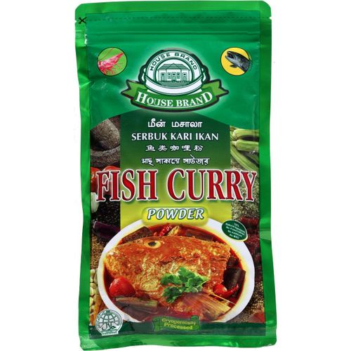 House Brand Fish Curry Powder 125g Shopee Singapore