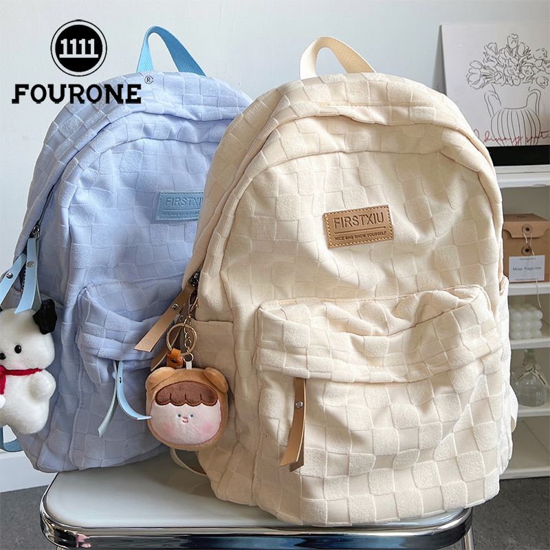 School bag Korean backpack school backpack large capacity school bag for junior high school students casual bag school bag Shopee Singapore
