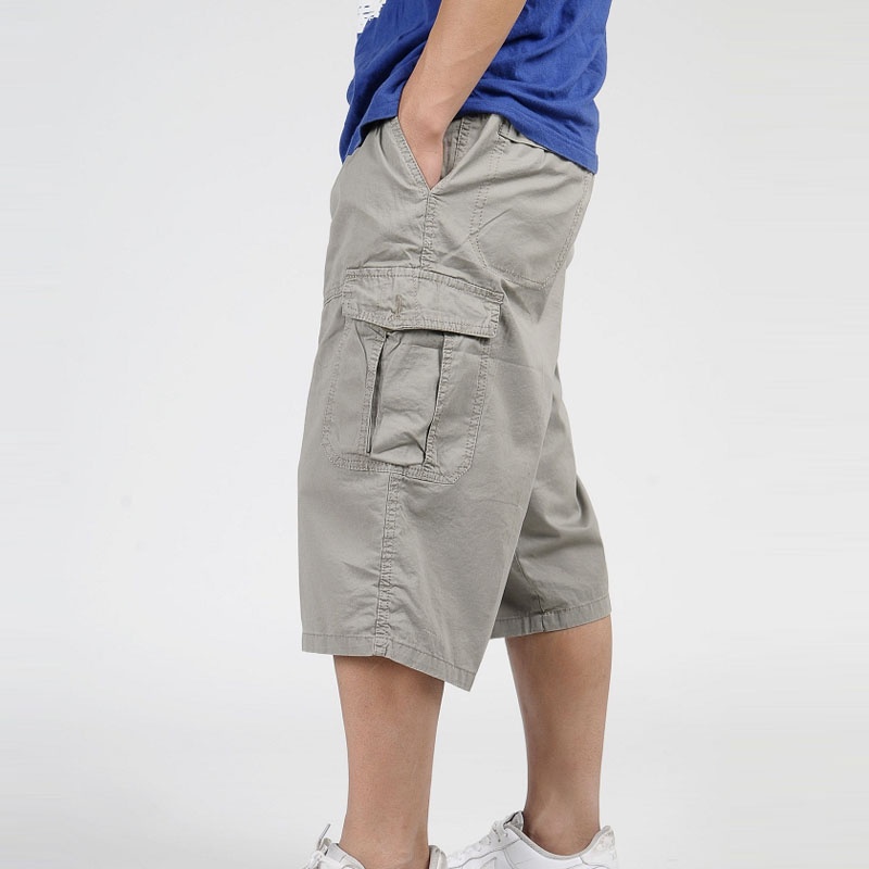 Calf length hot sale cargo shorts