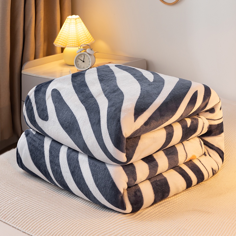 Flannel Fleece Coral Blanket Bedding Set Towel Bed Sheet Pillow Silk