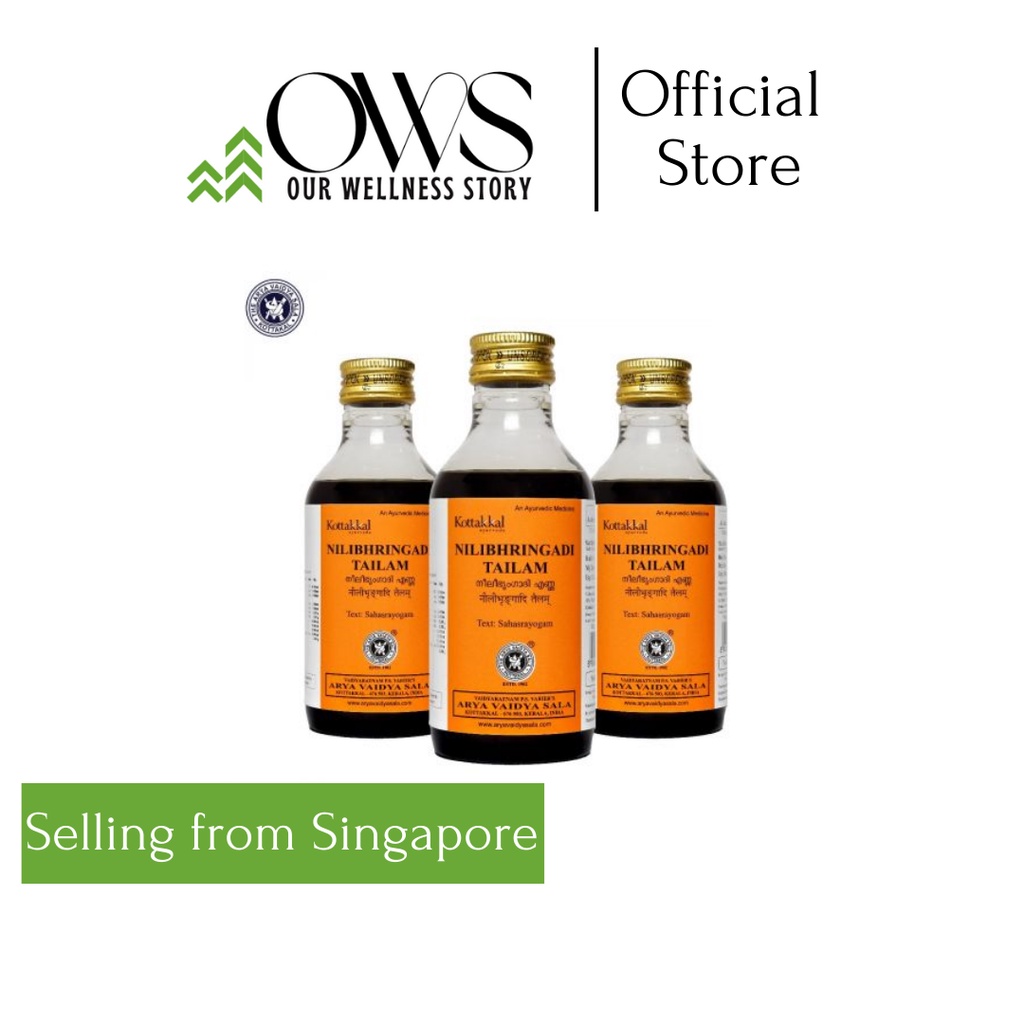 Kottakkal Ayurveda, Nilibhringadi tailam 200 ml | Shopee Singapore