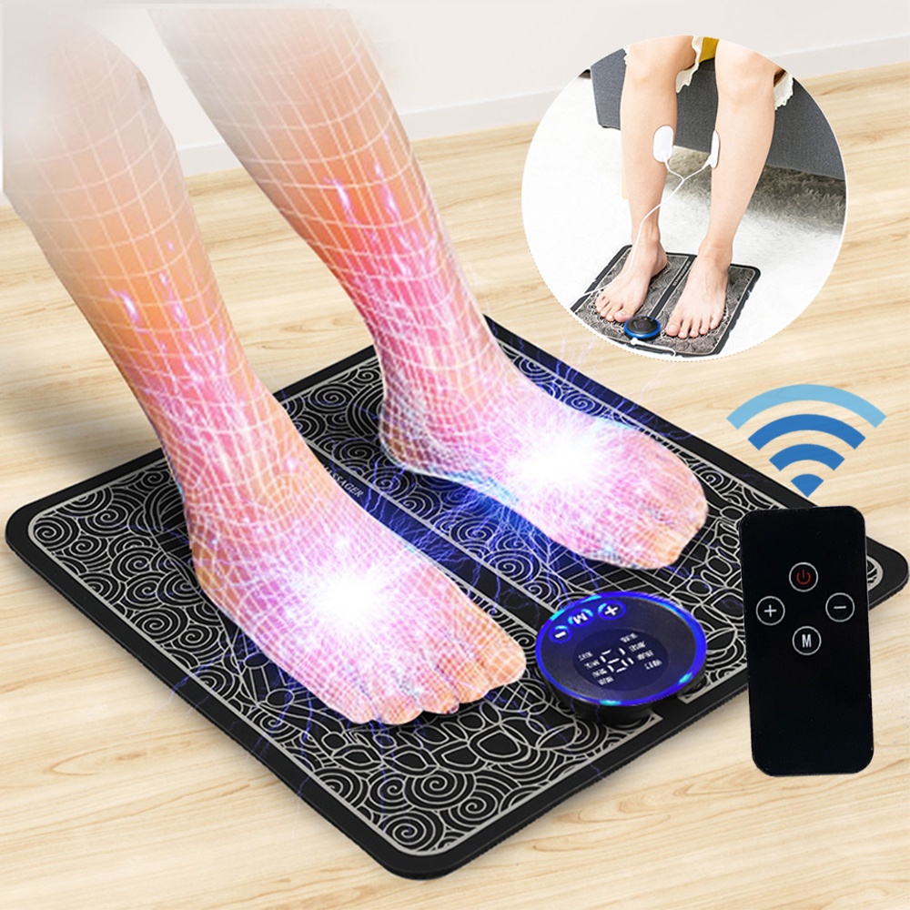 Ems Smart Foot Massager Electric Foot Massage Cushion Usb Electric Ems Foot Massager Pad With