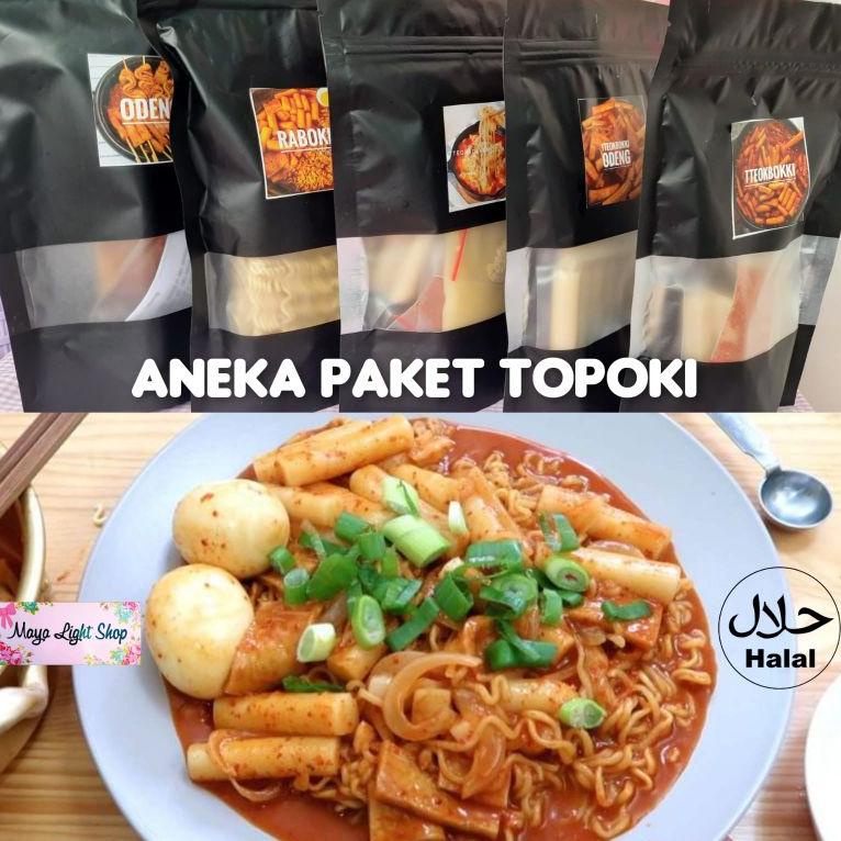 Most Popular Topokki Halal Package Odeng Mozarella Gochujang Toppoki