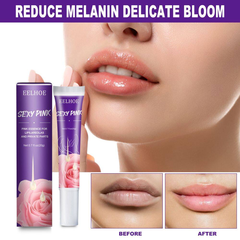 EELHOE Pink Essence for Lips Care Areola and Private Parts Whitening