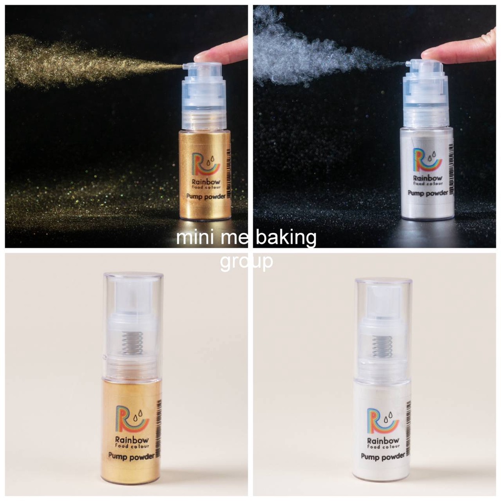 Spray Gold Powder Mixed With Glitter Flake Food Grade1 To Decorate ...