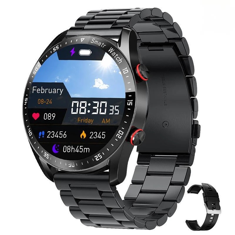 HW20 Smart Watch ECG+PPG Business Bluetooth Call Heart Rate Blood Pressure  Monitoring Sports Message Reminder Smart Watch