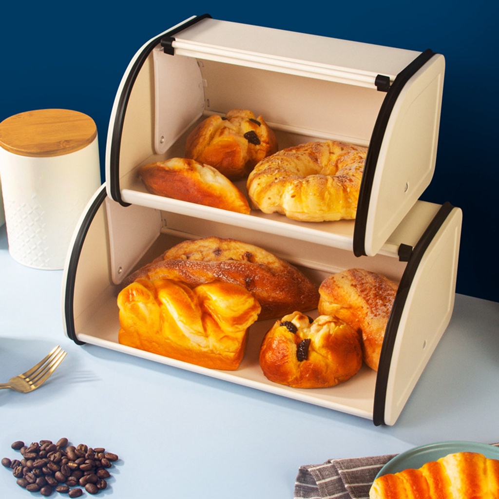 Sealed Case Ornament Metal Organizer Boxes for Dessert Closet Bin ...
