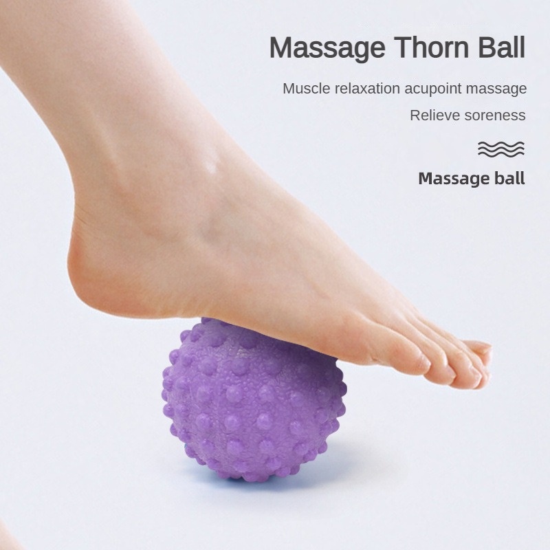 Durable TPE Spiky Massage Ball Trigger Point Sport Fitness Hand Foot