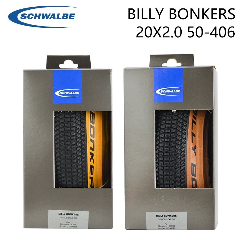 Schwalbe BILLY BONKERS 20x2.0 50-406 Tire for Dirt Jump