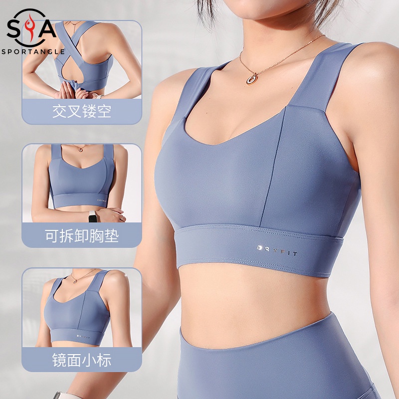 【Sportsangel】sports bra women's Shockproof running yoga vest