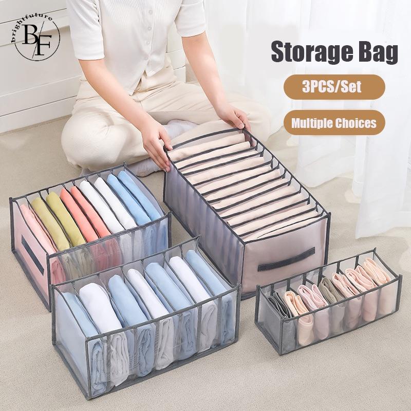Folding Clothes Organizer Jean Pants Storage Box Interior Clothing Designer Separator Drawer