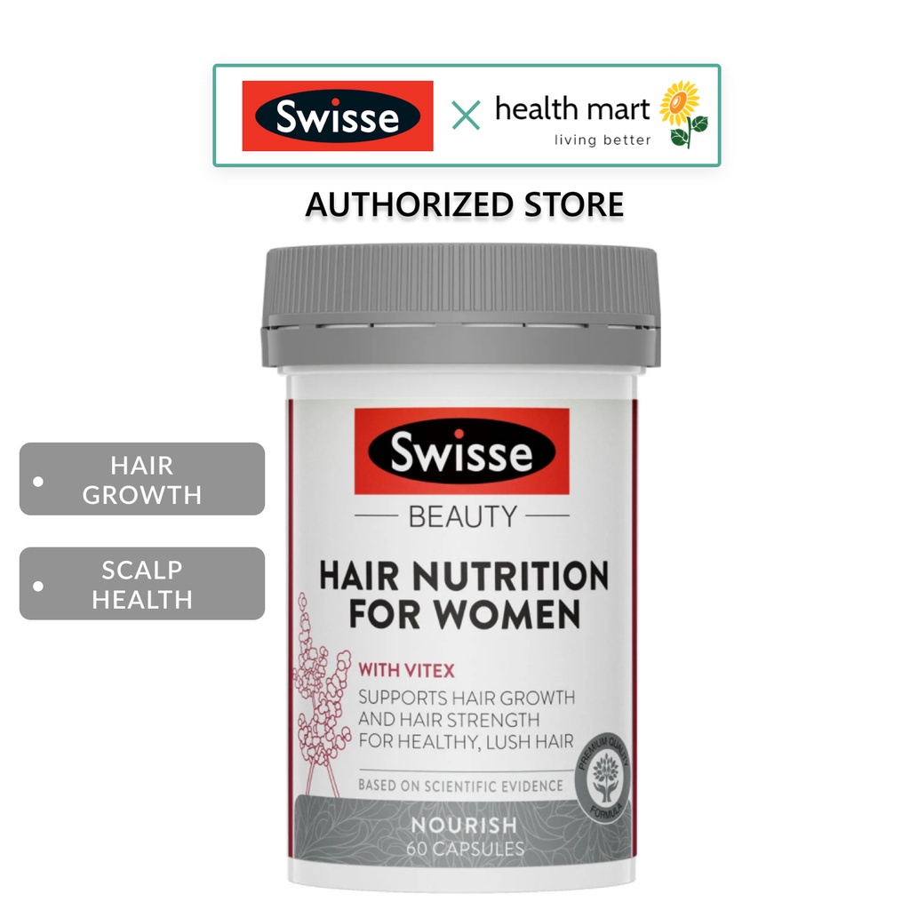 [SG] Swisse Hair Nutrition For Women 60 Capsules [Hair strength from within]