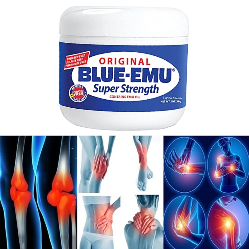 BlueEmu Muscle Joint Deep Soothing Pain Relief Cream Rheumatism Pain